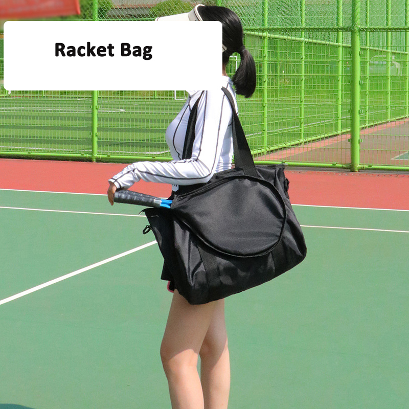 Badminton Single - Single Shoulder Badminton Tennis Racket Crossbody