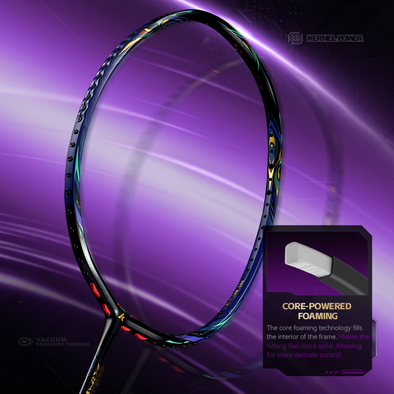 Kawasaki KING K9 4U Badminton  - Li Ning Racket reseña y precio