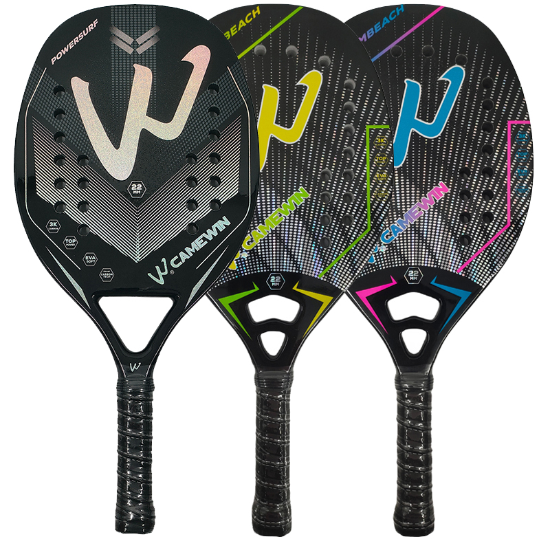 Camewin 3K Beach Tennis Racket - Li Ning Racket reseña y precio