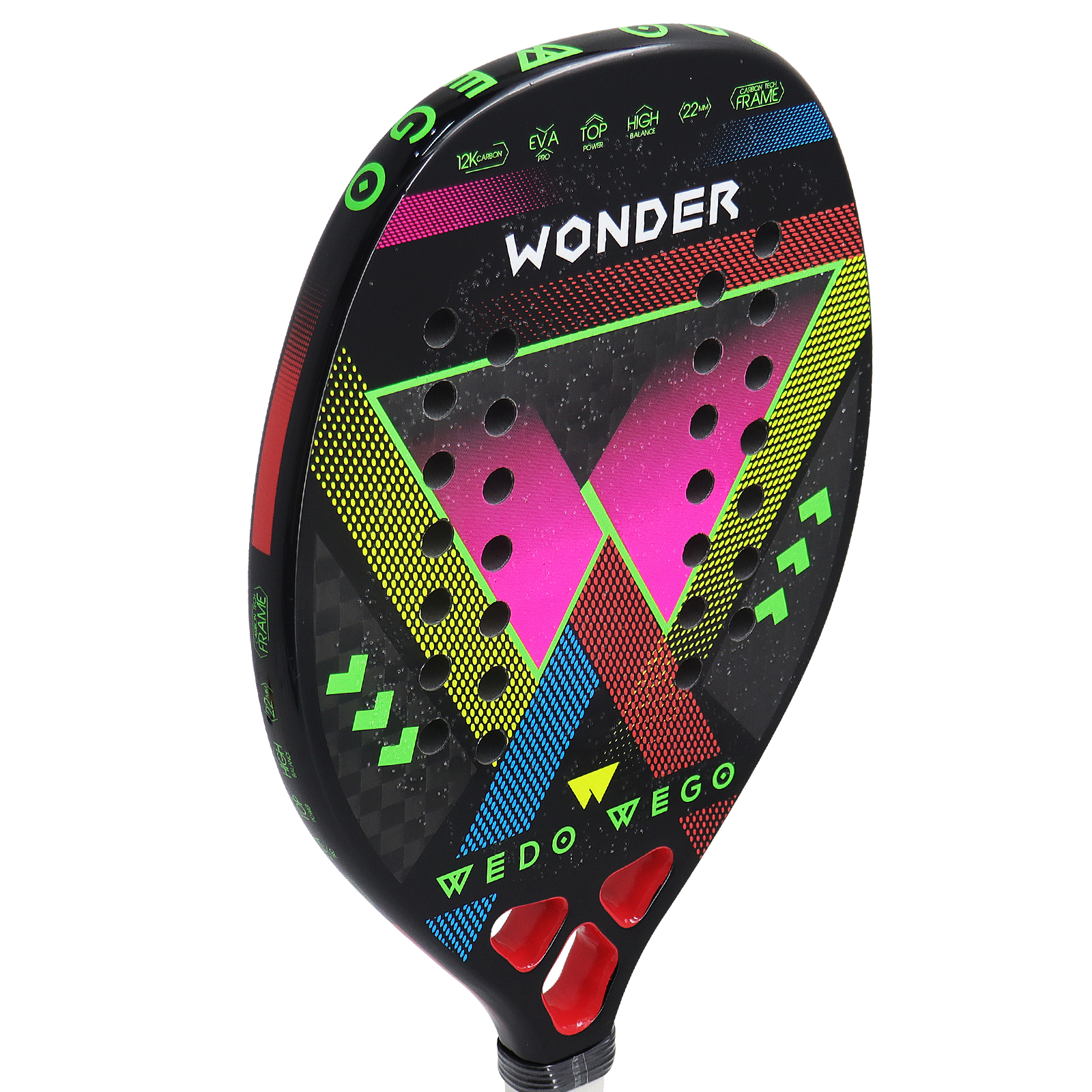 3K/12K/Kevlar Carbon Beach Ten - Li Ning Racket reseña y precio