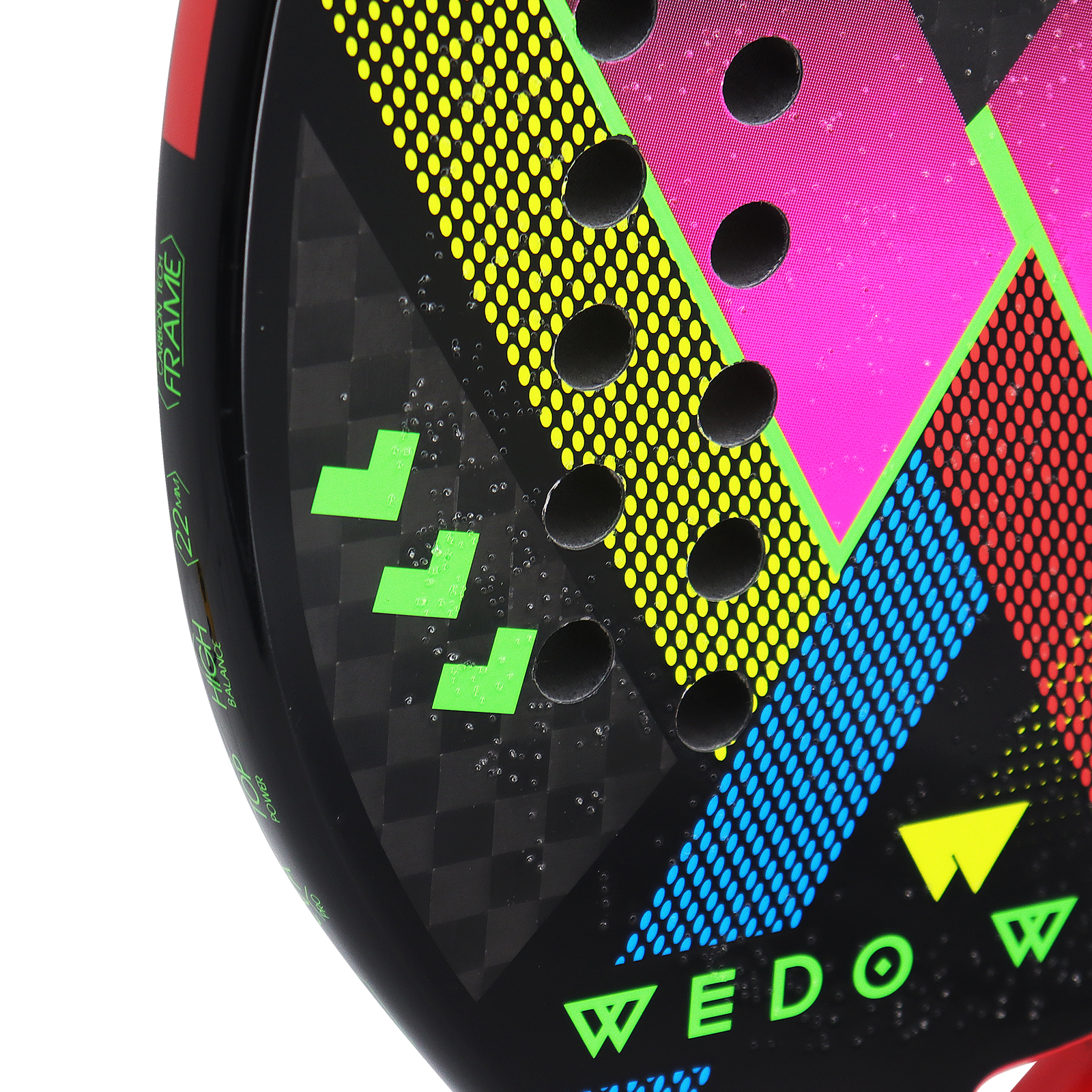 3K/12K/Kevlar Carbon Beach Ten - Li Ning Racket reseña y precio
