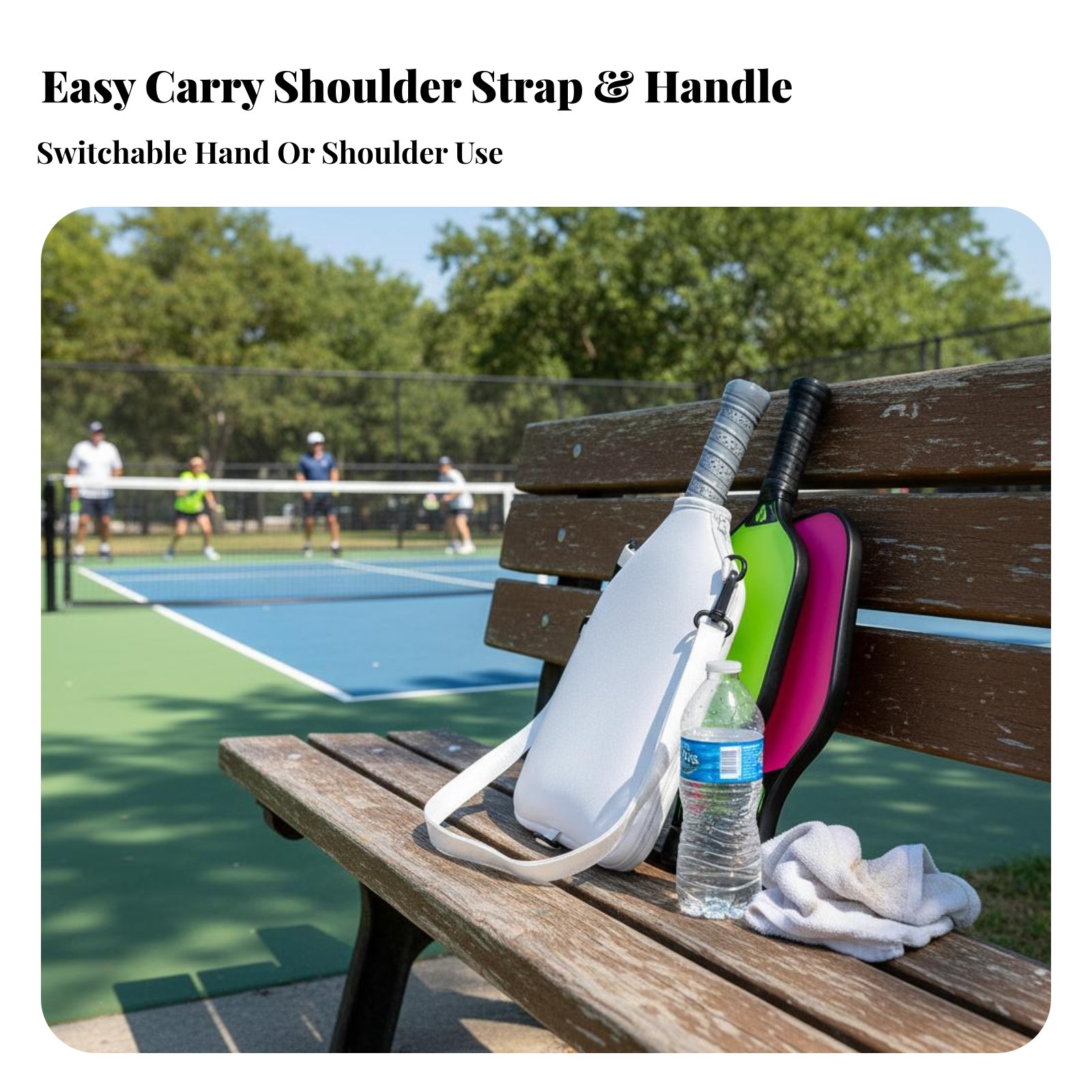 Pickleball Paddle Cover With H - Racket Cover Bag reseña y precio