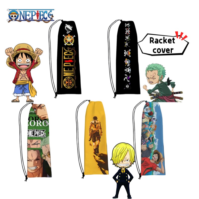 One Piece anime cartoon cute b - Racket Cover Bag reseña y precio