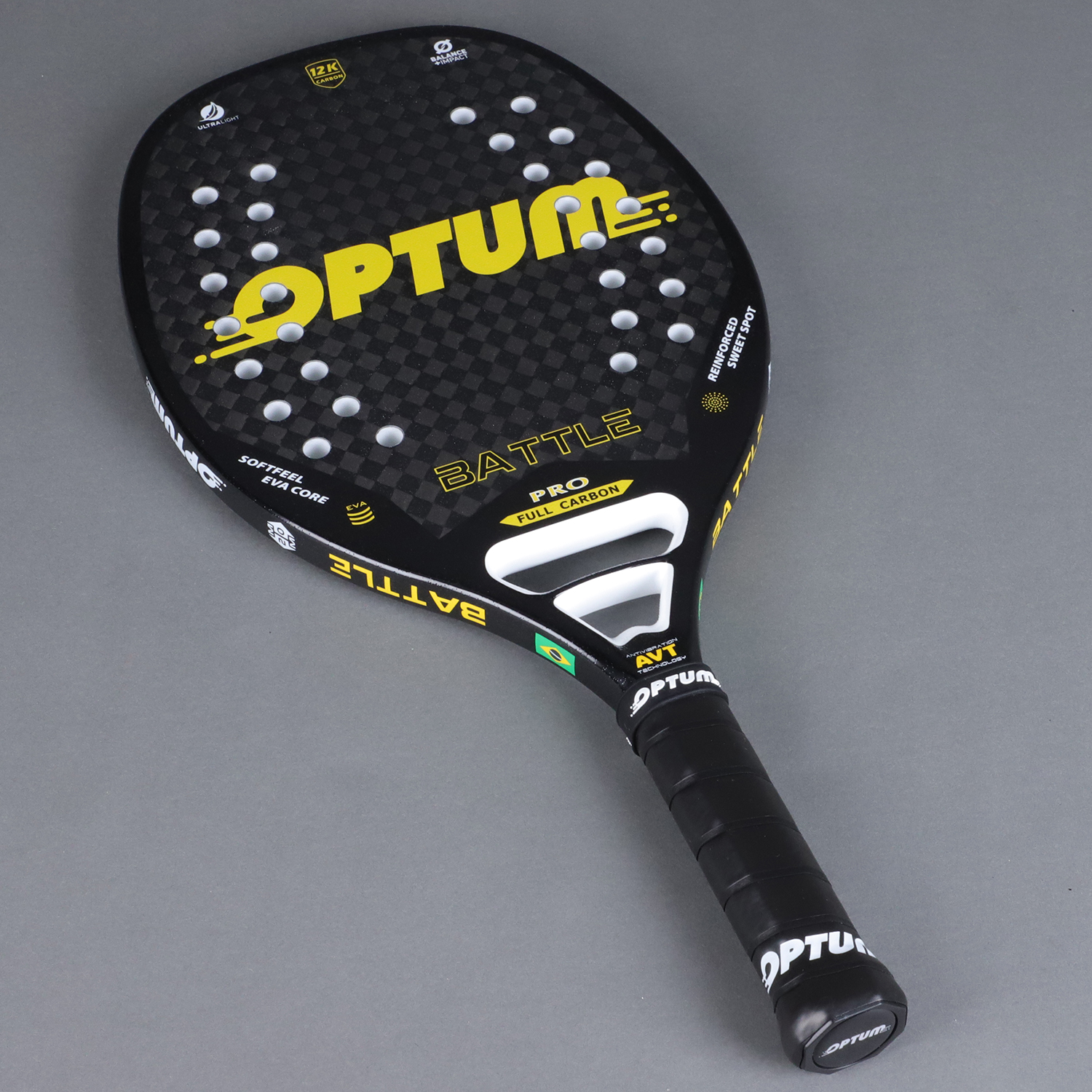 OPTUM BATTLE 12K Carbon Fiber  - Li Ning Racket reseña y precio
