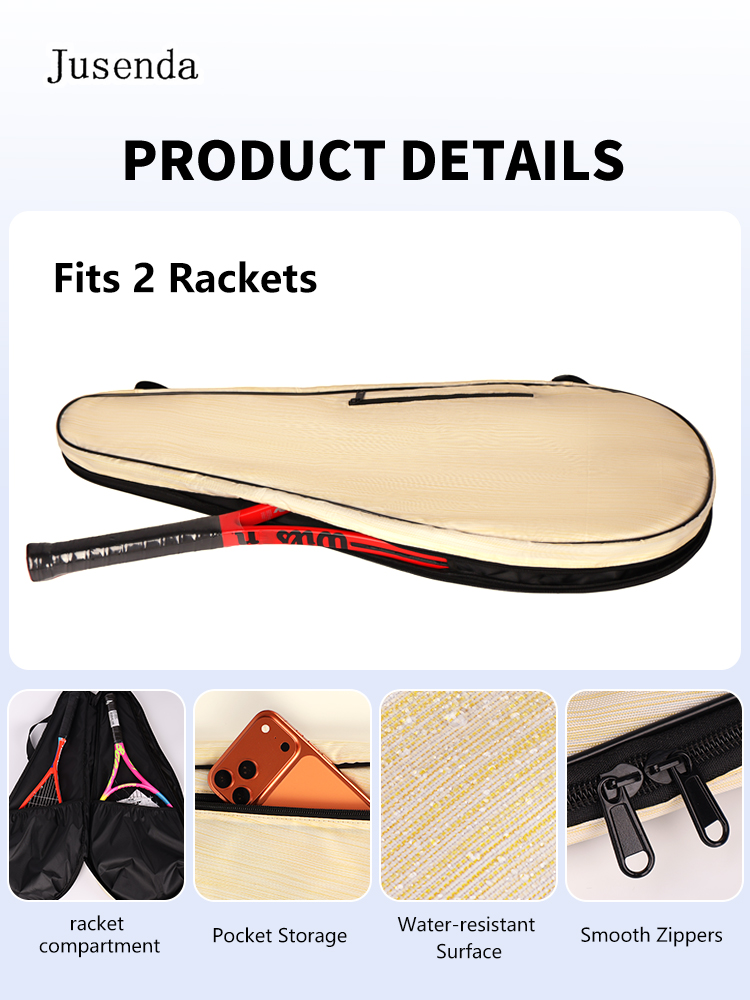 Jusenda Original New Padel Ten - Racket Cover Bag reseña y precio
